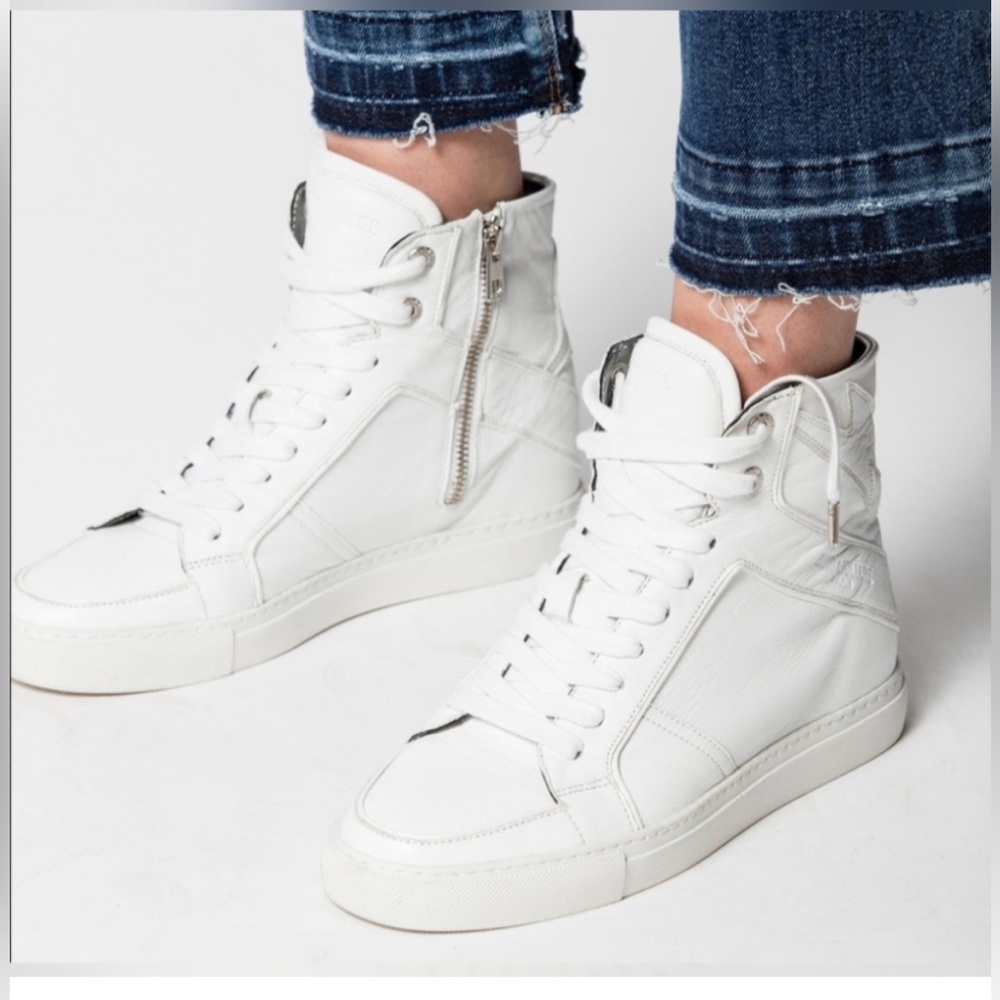 Zadig & Voltaire flash sneakers US 6.5/7 36 brand new retail at $398
